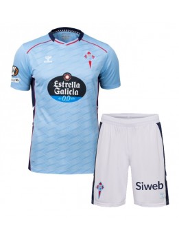 Celta Vigo Dječji Domaci Dres kompleti 2025-26 Kratak Rukavima (+ kratke hlače)